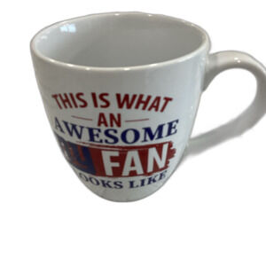 Evergreen “ This is What An AWESOME NY FAN Looks Like” Ceramic NY. Giants Mug